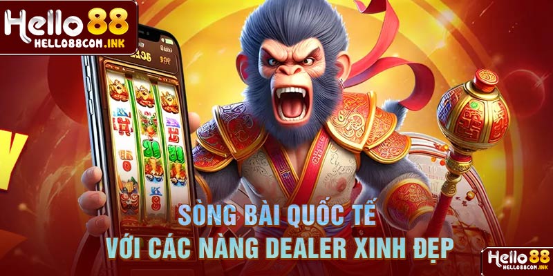 Sòng bài quốc tế với các nàng dealer xinh đẹp