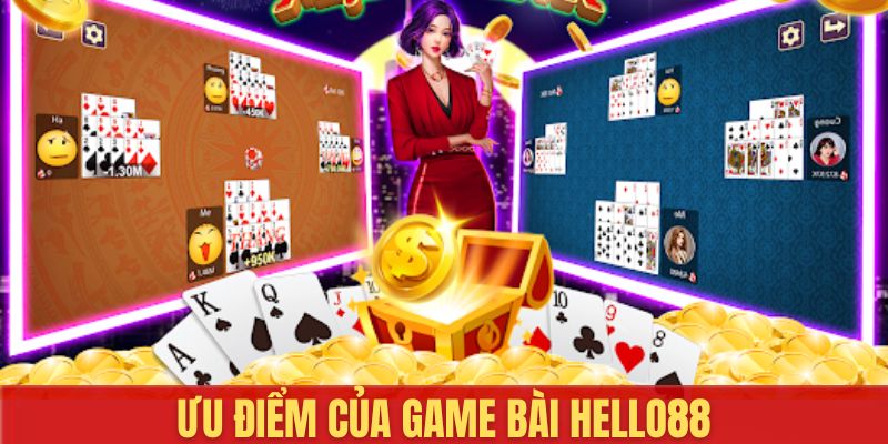 Ưu điểm nổi bật khi tham gia cá cược game bài online