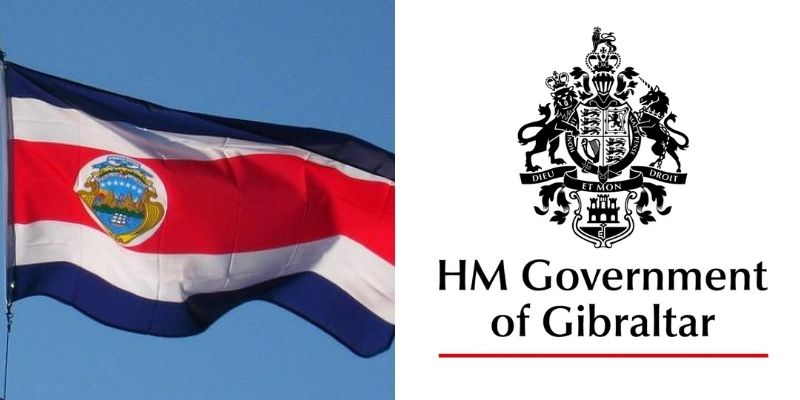 Chứng chỉ hoạt động từ Costa Rica và HM Government of Gibraltar